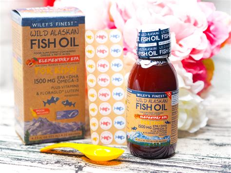 fish oil recommendations for children.